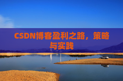 CSDN博客盈利之路，策略与实践